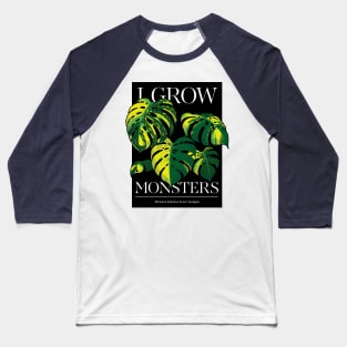 Monstera Aurea Plant Lover Collection Baseball T-Shirt